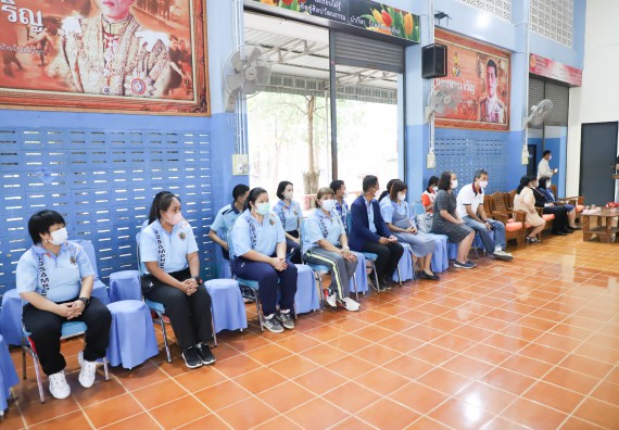 ภาพกิจกรรม  คณะวิทยาศาสตร์และเทคโนโลยี จัดกิจกรรมค่ายวิทยาศาสตร์สัญจร ปีการศึกษา 2565  โรงเรียนโกสัมพีวิทยา