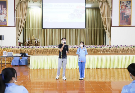 ภาพกิจกรรม  คณะวิทยาศาสตร์และเทคโนโลยี จัดกิจกรรมค่ายวิทยาศาสตร์สัญจร ปีการศึกษา 2565  โรงเรียนโกสัมพีวิทยา