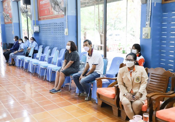 ภาพกิจกรรม  คณะวิทยาศาสตร์และเทคโนโลยี จัดกิจกรรมค่ายวิทยาศาสตร์สัญจร ปีการศึกษา 2565  โรงเรียนโกสัมพีวิทยา