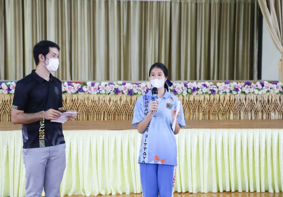 ภาพกิจกรรม  คณะวิทยาศาสตร์และเทคโนโลยี จัดกิจกรรมค่ายวิทยาศาสตร์สัญจร ปีการศึกษา 2565  โรงเรียนโกสัมพีวิทยา