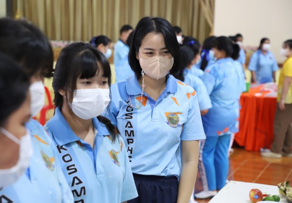 ภาพกิจกรรม  คณะวิทยาศาสตร์และเทคโนโลยี จัดกิจกรรมค่ายวิทยาศาสตร์สัญจร ปีการศึกษา 2565  โรงเรียนโกสัมพีวิทยา