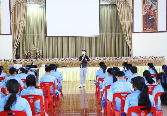 ภาพกิจกรรม  คณะวิทยาศาสตร์และเทคโนโลยี จัดกิจกรรมค่ายวิทยาศาสตร์สัญจร ปีการศึกษา 2565  โรงเรียนโกสัมพีวิทยา