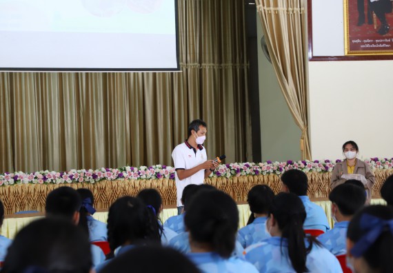 ภาพกิจกรรม  คณะวิทยาศาสตร์และเทคโนโลยี จัดกิจกรรมค่ายวิทยาศาสตร์สัญจร ปีการศึกษา 2565  โรงเรียนโกสัมพีวิทยา