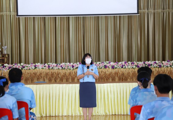 ภาพกิจกรรม  คณะวิทยาศาสตร์และเทคโนโลยี จัดกิจกรรมค่ายวิทยาศาสตร์สัญจร ปีการศึกษา 2565  โรงเรียนโกสัมพีวิทยา