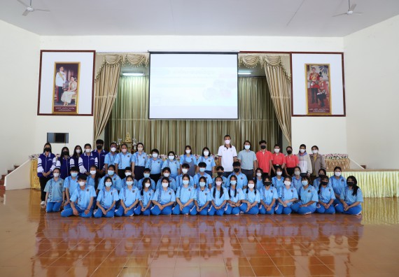 ภาพกิจกรรม  คณะวิทยาศาสตร์และเทคโนโลยี จัดกิจกรรมค่ายวิทยาศาสตร์สัญจร ปีการศึกษา 2565  โรงเรียนโกสัมพีวิทยา