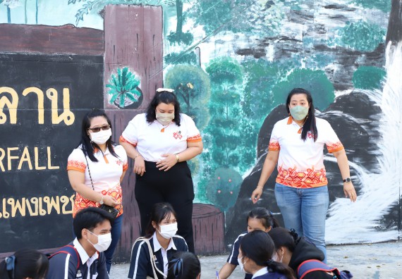 ภาพกิจกรรม   คณะวิทยาศาสตร์และเทคโนโลยี จัดกิจกรรมค่ายวิทยาศาสตร์สัญจร ปีการศึกษา 2565  โรงเรียนวชิรปราการวิทยาคม