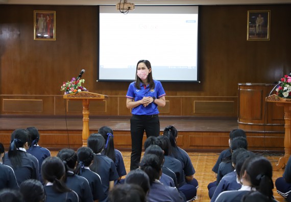 ภาพกิจกรรม   คณะวิทยาศาสตร์และเทคโนโลยี จัดกิจกรรมค่ายวิทยาศาสตร์สัญจร ปีการศึกษา 2565  โรงเรียนวชิรปราการวิทยาคม