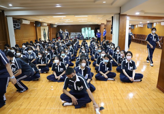 ภาพกิจกรรม   คณะวิทยาศาสตร์และเทคโนโลยี จัดกิจกรรมค่ายวิทยาศาสตร์สัญจร ปีการศึกษา 2565  โรงเรียนวชิรปราการวิทยาคม