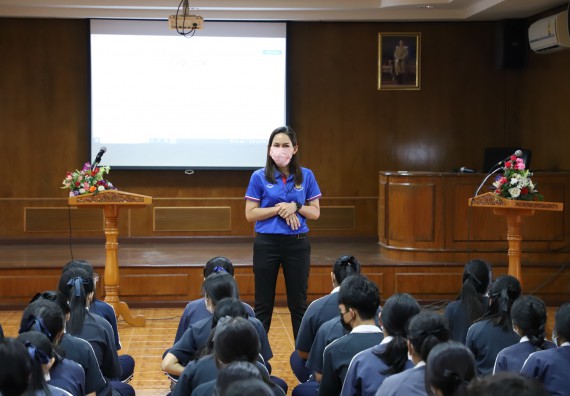 ภาพกิจกรรม   คณะวิทยาศาสตร์และเทคโนโลยี จัดกิจกรรมค่ายวิทยาศาสตร์สัญจร ปีการศึกษา 2565  โรงเรียนวชิรปราการวิทยาคม