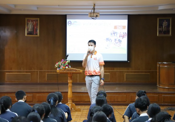 ภาพกิจกรรม   คณะวิทยาศาสตร์และเทคโนโลยี จัดกิจกรรมค่ายวิทยาศาสตร์สัญจร ปีการศึกษา 2565  โรงเรียนวชิรปราการวิทยาคม