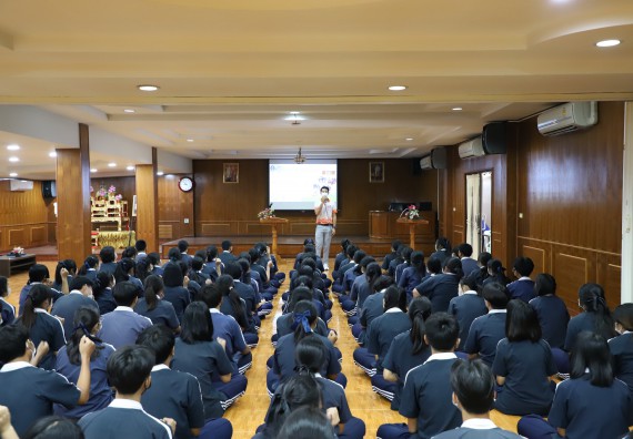 ภาพกิจกรรม   คณะวิทยาศาสตร์และเทคโนโลยี จัดกิจกรรมค่ายวิทยาศาสตร์สัญจร ปีการศึกษา 2565  โรงเรียนวชิรปราการวิทยาคม