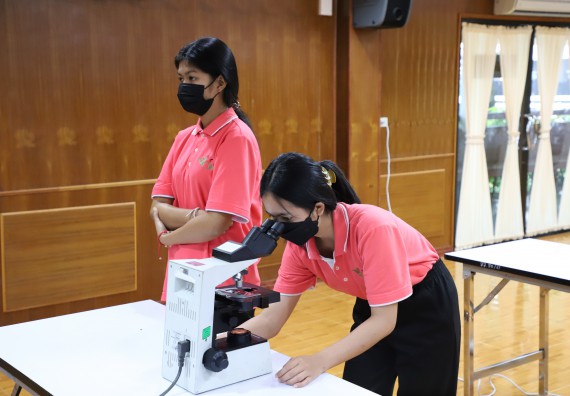 ภาพกิจกรรม   คณะวิทยาศาสตร์และเทคโนโลยี จัดกิจกรรมค่ายวิทยาศาสตร์สัญจร ปีการศึกษา 2565  โรงเรียนวชิรปราการวิทยาคม