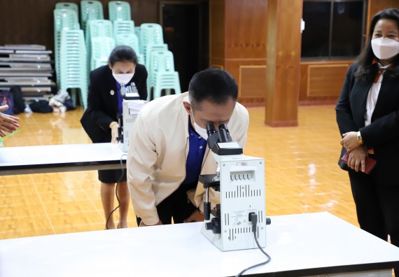 ภาพกิจกรรม   คณะวิทยาศาสตร์และเทคโนโลยี จัดกิจกรรมค่ายวิทยาศาสตร์สัญจร ปีการศึกษา 2565  โรงเรียนวชิรปราการวิทยาคม