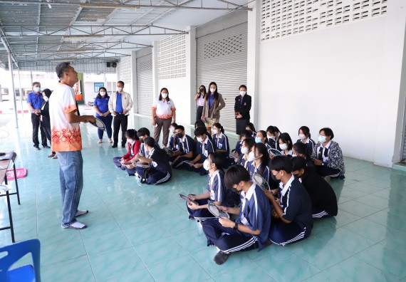 ภาพกิจกรรม   คณะวิทยาศาสตร์และเทคโนโลยี จัดกิจกรรมค่ายวิทยาศาสตร์สัญจร ปีการศึกษา 2565  โรงเรียนวชิรปราการวิทยาคม