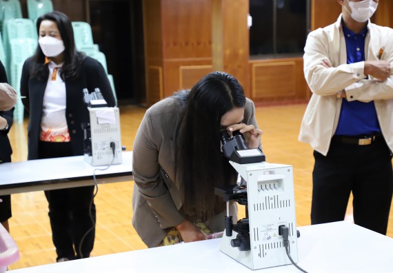 ภาพกิจกรรม   คณะวิทยาศาสตร์และเทคโนโลยี จัดกิจกรรมค่ายวิทยาศาสตร์สัญจร ปีการศึกษา 2565  โรงเรียนวชิรปราการวิทยาคม