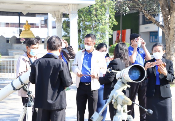 ภาพกิจกรรม   คณะวิทยาศาสตร์และเทคโนโลยี จัดกิจกรรมค่ายวิทยาศาสตร์สัญจร ปีการศึกษา 2565  โรงเรียนวชิรปราการวิทยาคม