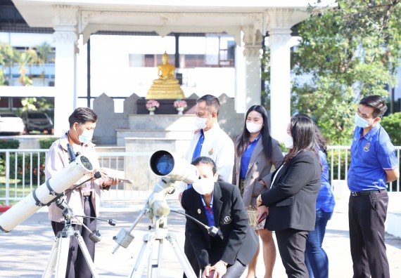 ภาพกิจกรรม   คณะวิทยาศาสตร์และเทคโนโลยี จัดกิจกรรมค่ายวิทยาศาสตร์สัญจร ปีการศึกษา 2565  โรงเรียนวชิรปราการวิทยาคม