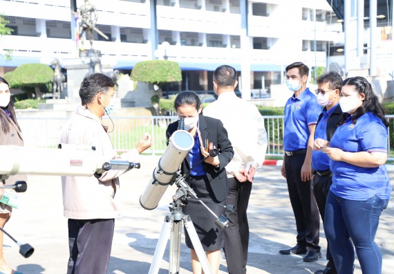 ภาพกิจกรรม   คณะวิทยาศาสตร์และเทคโนโลยี จัดกิจกรรมค่ายวิทยาศาสตร์สัญจร ปีการศึกษา 2565  โรงเรียนวชิรปราการวิทยาคม