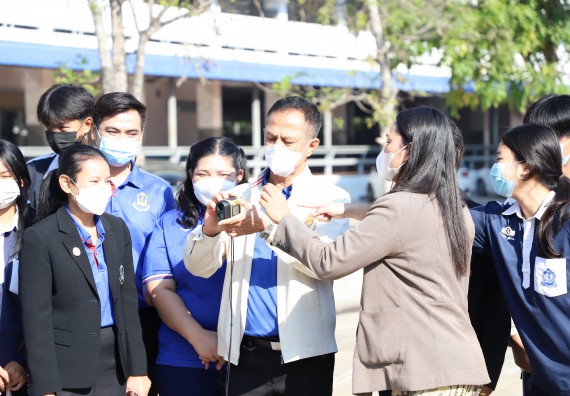 ภาพกิจกรรม   คณะวิทยาศาสตร์และเทคโนโลยี จัดกิจกรรมค่ายวิทยาศาสตร์สัญจร ปีการศึกษา 2565  โรงเรียนวชิรปราการวิทยาคม