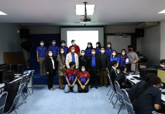 ภาพกิจกรรม   คณะวิทยาศาสตร์และเทคโนโลยี จัดกิจกรรมค่ายวิทยาศาสตร์สัญจร ปีการศึกษา 2565  โรงเรียนวชิรปราการวิทยาคม