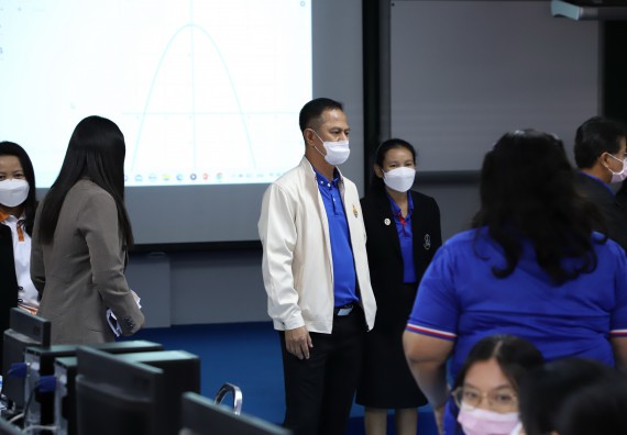 ภาพกิจกรรม   คณะวิทยาศาสตร์และเทคโนโลยี จัดกิจกรรมค่ายวิทยาศาสตร์สัญจร ปีการศึกษา 2565  โรงเรียนวชิรปราการวิทยาคม