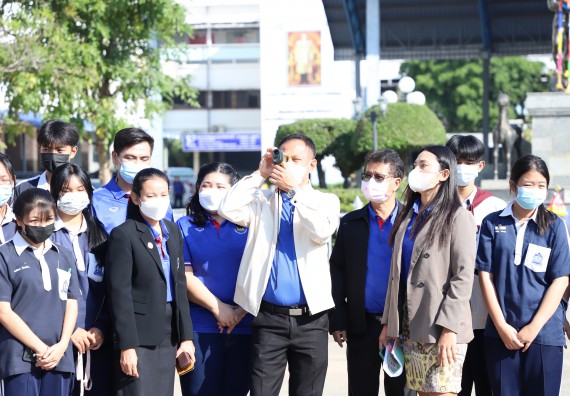 ภาพกิจกรรม   คณะวิทยาศาสตร์และเทคโนโลยี จัดกิจกรรมค่ายวิทยาศาสตร์สัญจร ปีการศึกษา 2565  โรงเรียนวชิรปราการวิทยาคม