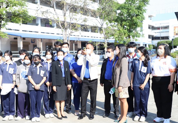 ภาพกิจกรรม   คณะวิทยาศาสตร์และเทคโนโลยี จัดกิจกรรมค่ายวิทยาศาสตร์สัญจร ปีการศึกษา 2565  โรงเรียนวชิรปราการวิทยาคม