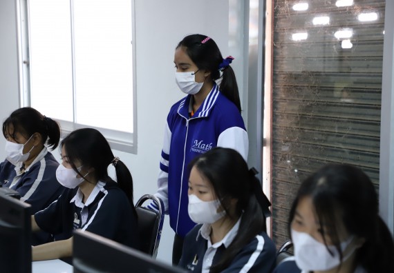 ภาพกิจกรรม   คณะวิทยาศาสตร์และเทคโนโลยี จัดกิจกรรมค่ายวิทยาศาสตร์สัญจร ปีการศึกษา 2565  โรงเรียนวชิรปราการวิทยาคม