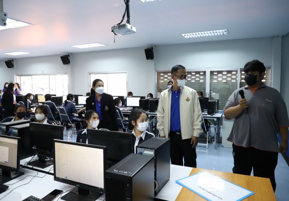 ภาพกิจกรรม   คณะวิทยาศาสตร์และเทคโนโลยี จัดกิจกรรมค่ายวิทยาศาสตร์สัญจร ปีการศึกษา 2565  โรงเรียนวชิรปราการวิทยาคม