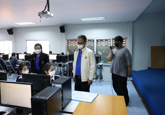 ภาพกิจกรรม   คณะวิทยาศาสตร์และเทคโนโลยี จัดกิจกรรมค่ายวิทยาศาสตร์สัญจร ปีการศึกษา 2565  โรงเรียนวชิรปราการวิทยาคม