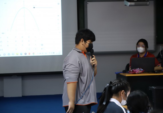 ภาพกิจกรรม   คณะวิทยาศาสตร์และเทคโนโลยี จัดกิจกรรมค่ายวิทยาศาสตร์สัญจร ปีการศึกษา 2565  โรงเรียนวชิรปราการวิทยาคม