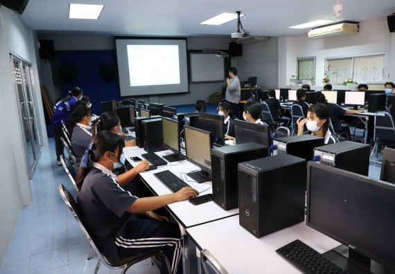 ภาพกิจกรรม   คณะวิทยาศาสตร์และเทคโนโลยี จัดกิจกรรมค่ายวิทยาศาสตร์สัญจร ปีการศึกษา 2565  โรงเรียนวชิรปราการวิทยาคม