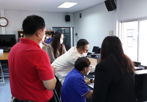 ภาพกิจกรรม   คณะวิทยาศาสตร์และเทคโนโลยี จัดกิจกรรมค่ายวิทยาศาสตร์สัญจร ปีการศึกษา 2565  โรงเรียนวชิรปราการวิทยาคม