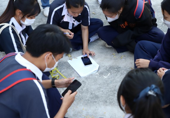 ภาพกิจกรรม   คณะวิทยาศาสตร์และเทคโนโลยี จัดกิจกรรมค่ายวิทยาศาสตร์สัญจร ปีการศึกษา 2565  โรงเรียนวชิรปราการวิทยาคม