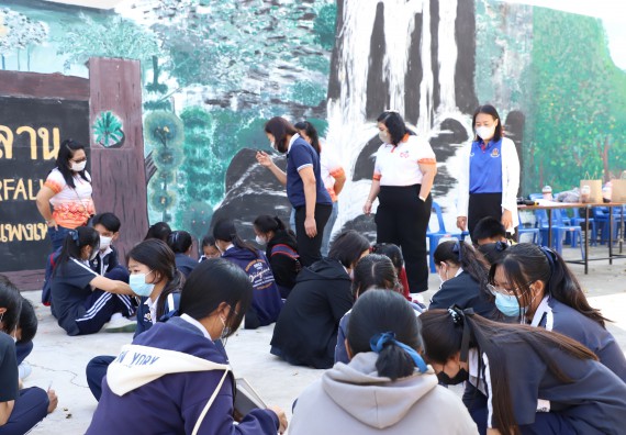 ภาพกิจกรรม   คณะวิทยาศาสตร์และเทคโนโลยี จัดกิจกรรมค่ายวิทยาศาสตร์สัญจร ปีการศึกษา 2565  โรงเรียนวชิรปราการวิทยาคม