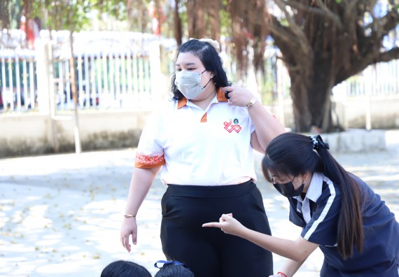 ภาพกิจกรรม   คณะวิทยาศาสตร์และเทคโนโลยี จัดกิจกรรมค่ายวิทยาศาสตร์สัญจร ปีการศึกษา 2565  โรงเรียนวชิรปราการวิทยาคม