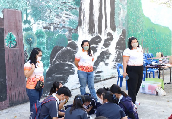 ภาพกิจกรรม   คณะวิทยาศาสตร์และเทคโนโลยี จัดกิจกรรมค่ายวิทยาศาสตร์สัญจร ปีการศึกษา 2565  โรงเรียนวชิรปราการวิทยาคม