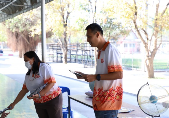 ภาพกิจกรรม   คณะวิทยาศาสตร์และเทคโนโลยี จัดกิจกรรมค่ายวิทยาศาสตร์สัญจร ปีการศึกษา 2565  โรงเรียนวชิรปราการวิทยาคม