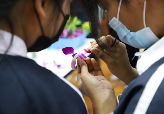 ภาพกิจกรรม   คณะวิทยาศาสตร์และเทคโนโลยี จัดกิจกรรมค่ายวิทยาศาสตร์สัญจร ปีการศึกษา 2565  โรงเรียนวชิรปราการวิทยาคม