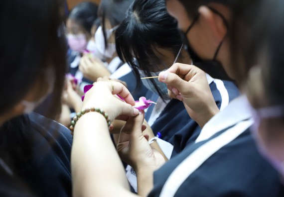 ภาพกิจกรรม   คณะวิทยาศาสตร์และเทคโนโลยี จัดกิจกรรมค่ายวิทยาศาสตร์สัญจร ปีการศึกษา 2565  โรงเรียนวชิรปราการวิทยาคม