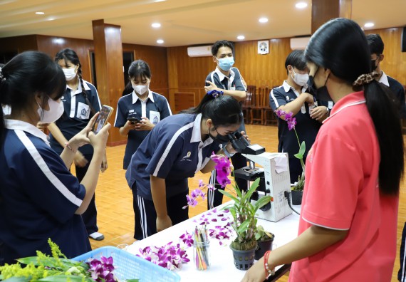 ภาพกิจกรรม   คณะวิทยาศาสตร์และเทคโนโลยี จัดกิจกรรมค่ายวิทยาศาสตร์สัญจร ปีการศึกษา 2565  โรงเรียนวชิรปราการวิทยาคม