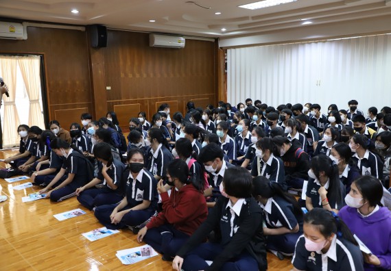 ภาพกิจกรรม   คณะวิทยาศาสตร์และเทคโนโลยี จัดกิจกรรมค่ายวิทยาศาสตร์สัญจร ปีการศึกษา 2565  โรงเรียนวชิรปราการวิทยาคม