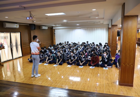 ภาพกิจกรรม   คณะวิทยาศาสตร์และเทคโนโลยี จัดกิจกรรมค่ายวิทยาศาสตร์สัญจร ปีการศึกษา 2565  โรงเรียนวชิรปราการวิทยาคม