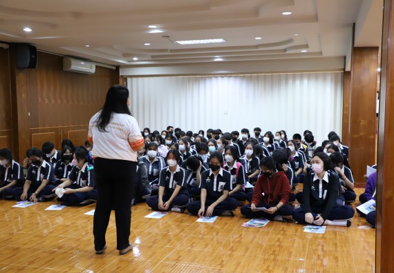 ภาพกิจกรรม   คณะวิทยาศาสตร์และเทคโนโลยี จัดกิจกรรมค่ายวิทยาศาสตร์สัญจร ปีการศึกษา 2565  โรงเรียนวชิรปราการวิทยาคม