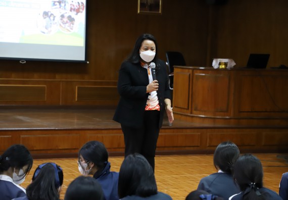 ภาพกิจกรรม   คณะวิทยาศาสตร์และเทคโนโลยี จัดกิจกรรมค่ายวิทยาศาสตร์สัญจร ปีการศึกษา 2565  โรงเรียนวชิรปราการวิทยาคม