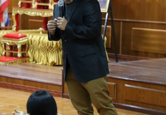 ภาพกิจกรรม   คณะวิทยาศาสตร์และเทคโนโลยี จัดกิจกรรมค่ายวิทยาศาสตร์สัญจร ปีการศึกษา 2565  โรงเรียนวชิรปราการวิทยาคม