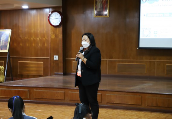 ภาพกิจกรรม   คณะวิทยาศาสตร์และเทคโนโลยี จัดกิจกรรมค่ายวิทยาศาสตร์สัญจร ปีการศึกษา 2565  โรงเรียนวชิรปราการวิทยาคม