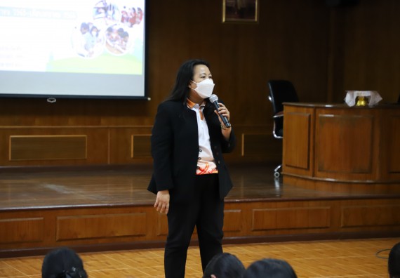 ภาพกิจกรรม   คณะวิทยาศาสตร์และเทคโนโลยี จัดกิจกรรมค่ายวิทยาศาสตร์สัญจร ปีการศึกษา 2565  โรงเรียนวชิรปราการวิทยาคม