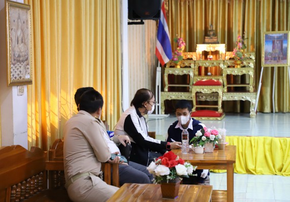 ภาพกิจกรรม  คณะวิทยาศาสตร์และเทคโนโลยี จัดกิจกรรมค่ายวิทยาศาสตร์สัญจร ปีการศึกษา 2565  โรงเรียนสลกบาตรวิทยา