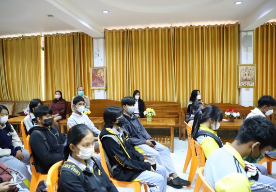 ภาพกิจกรรม  คณะวิทยาศาสตร์และเทคโนโลยี จัดกิจกรรมค่ายวิทยาศาสตร์สัญจร ปีการศึกษา 2565  โรงเรียนสลกบาตรวิทยา